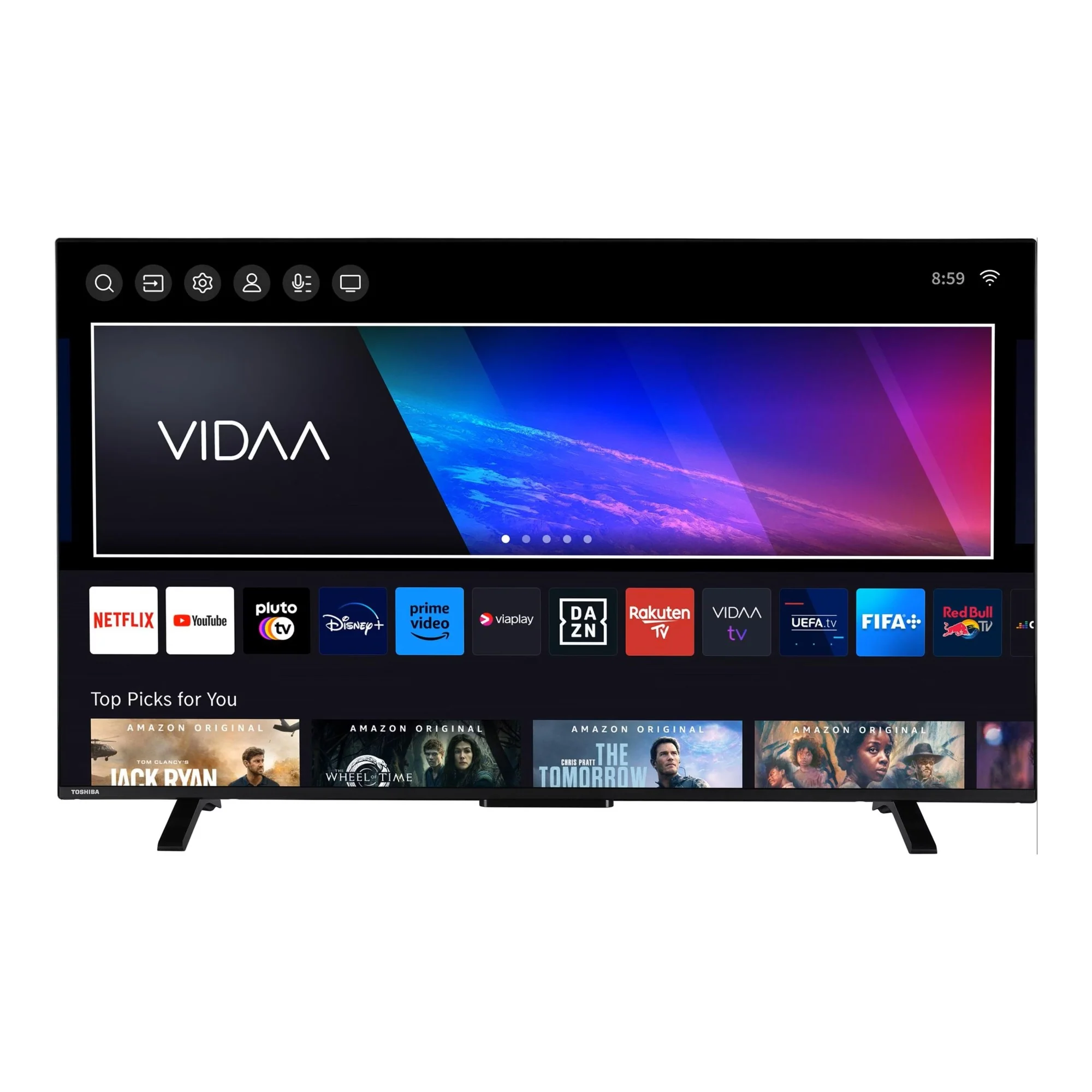 Toshiba TV 55 Zoll, 4K UHD, 55UV2363DAN