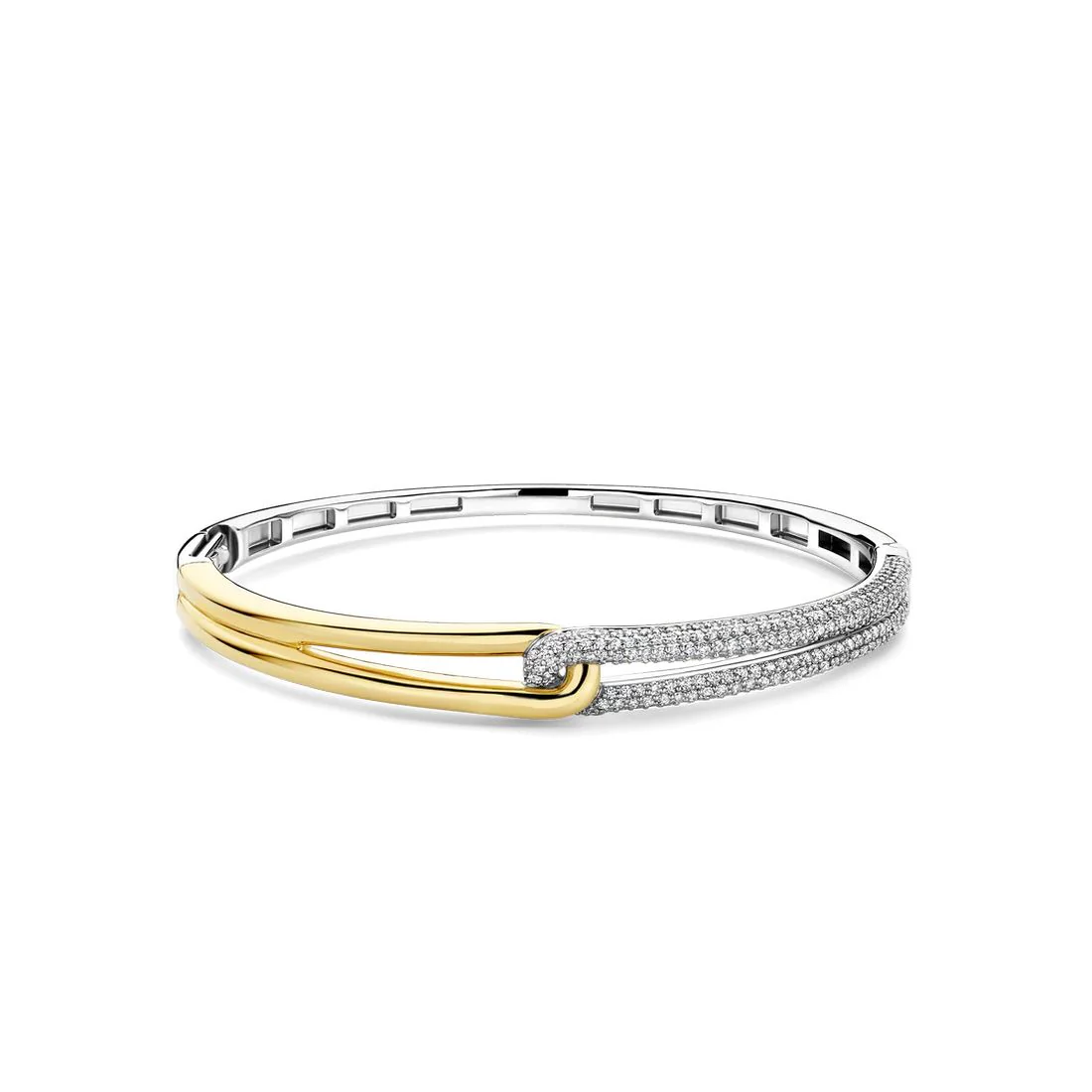 Bracciale Ti Sento Milano rigido doppia corda design 23085ZY