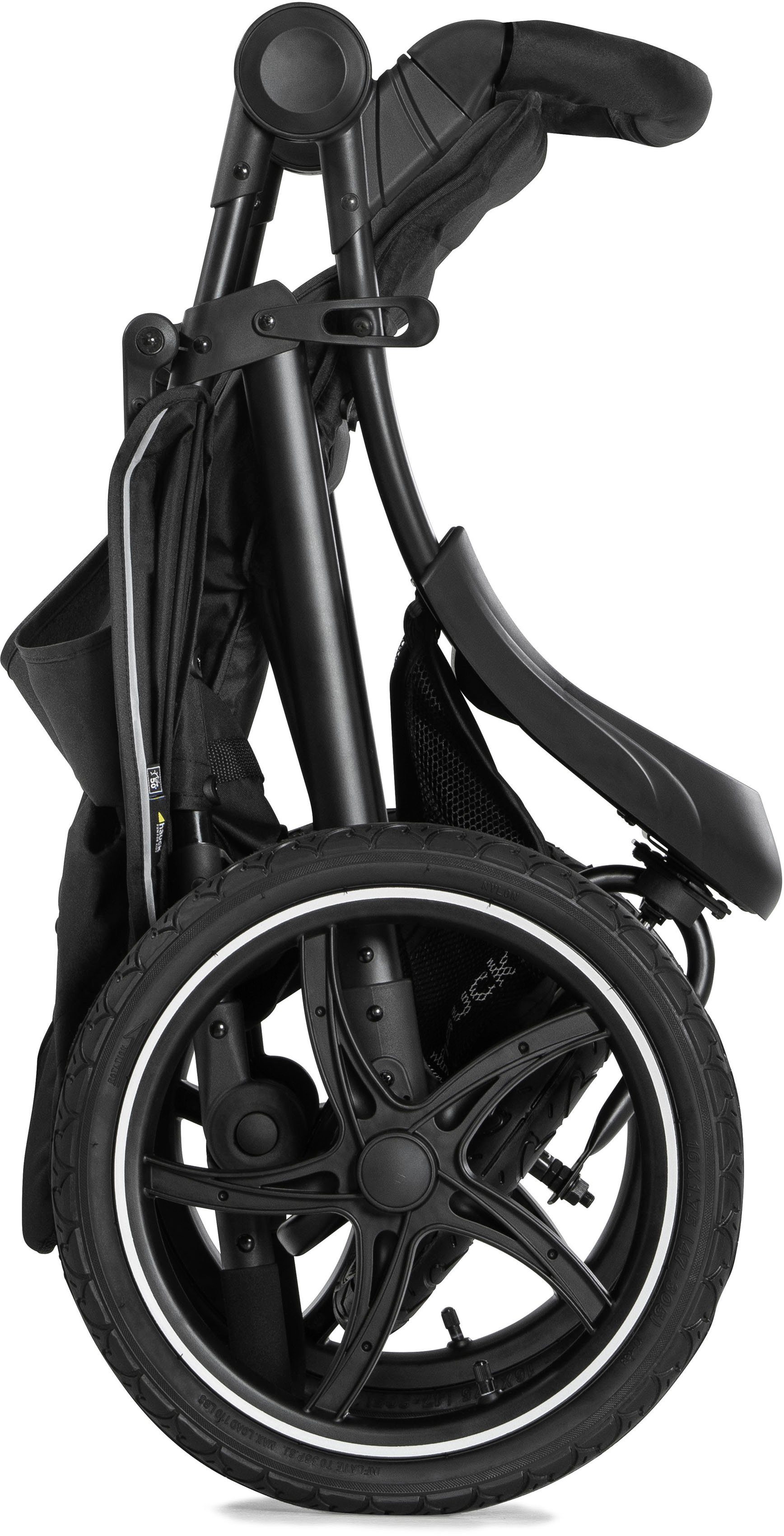 Dreirad-Kinderwagen Runner 2, black