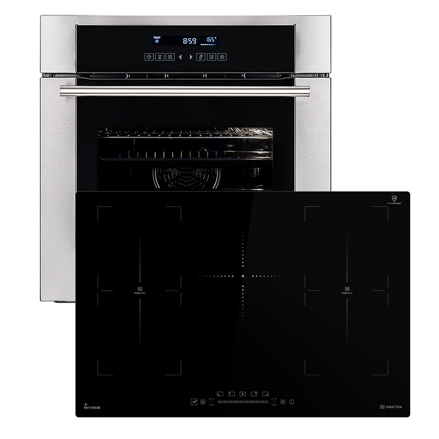 Backofen-Set Backofen und Induktionskochfeld SET8015IH77FZ