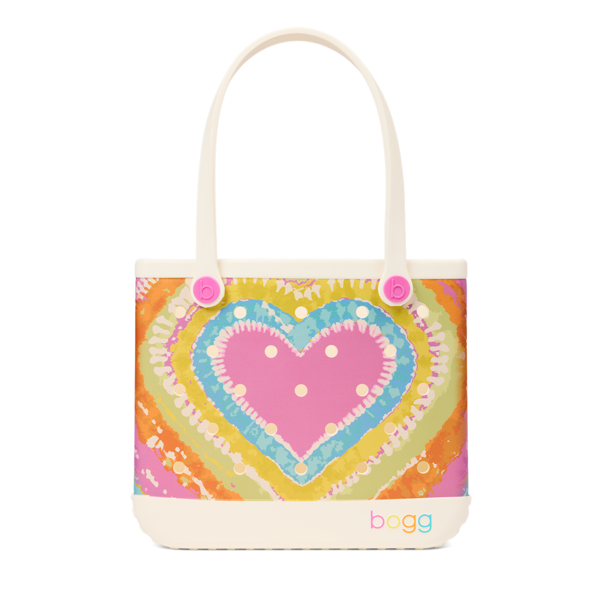 Baby Bogg Bag – Dye-licious Heart Pink Taffy