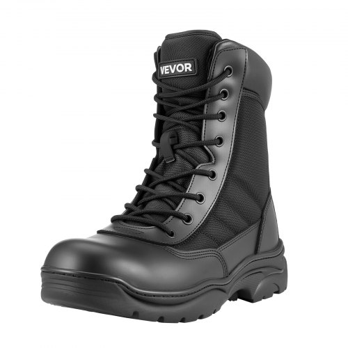 VEVOR Arbeitsstiefel Herren 203 mm mit seitlicher Reißverschluss US-Größe 9,5