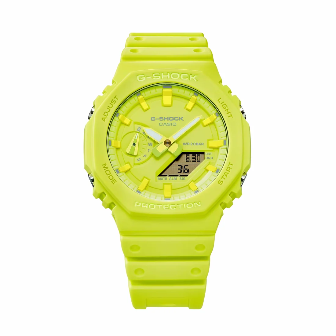 Orologio G-Shock GA-2100-9A9ER giallo monocromo