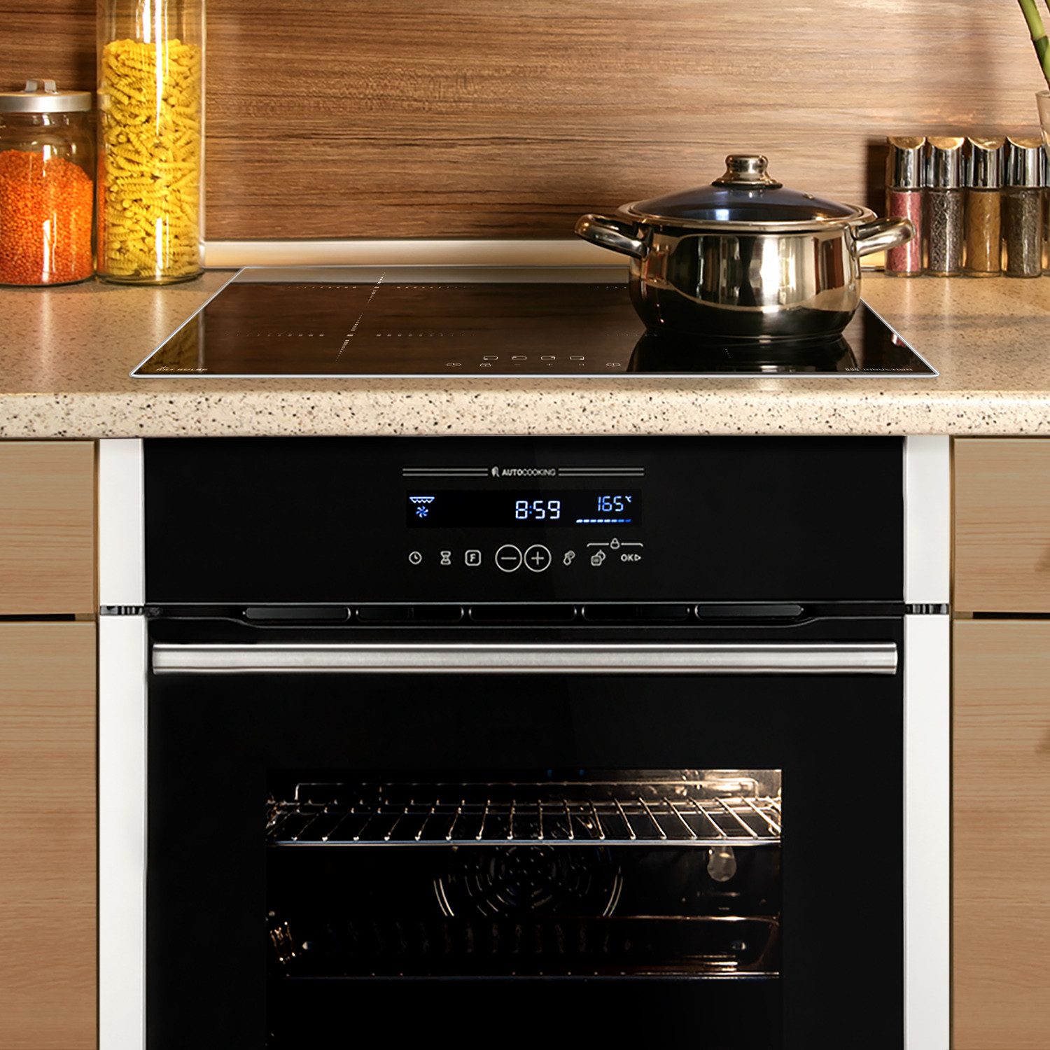 Backofen-Set Backofen und Induktionskochfeld SET8016IH859ED