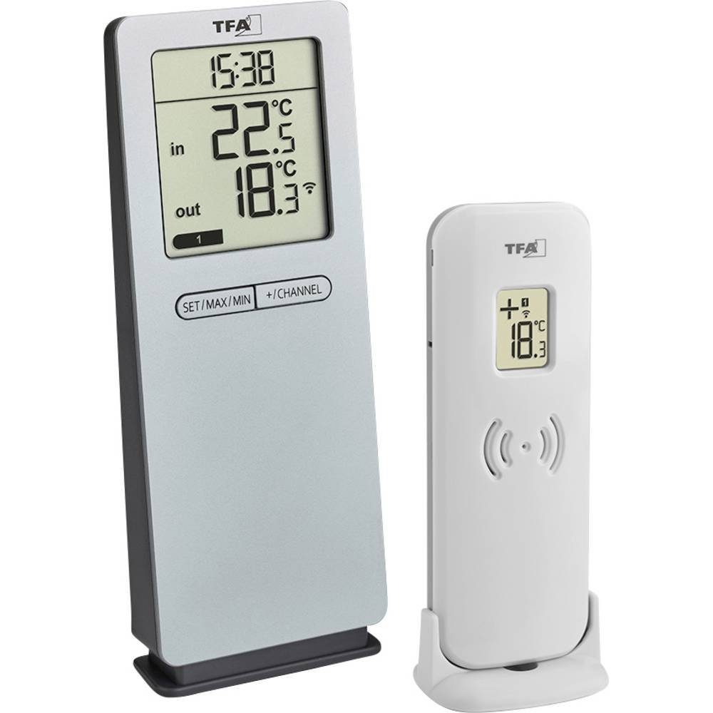 Raumthermometer Funk-Thermometer digital 30.3071.54