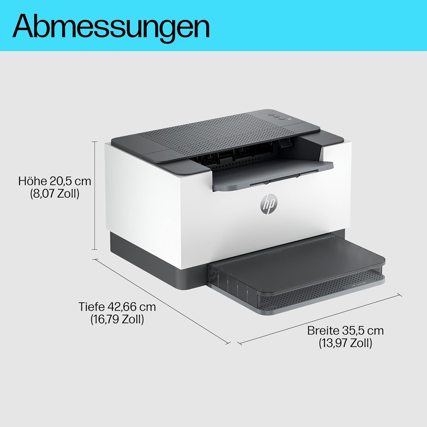 HP LaserJet MFP M235sdw Multifunktions-Laserdrucker Schwarzweiß, Drucken, Kopieren, Scannen, Automat.beidseitiger Druck, Dual-Band Wi-Fi, USB, LAN, HP Smart App, Intelligente Benutzeroberfläche