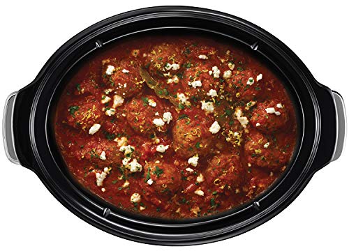 Crock pot Pentola per Cottura Lenta, Slow Cooker, Extra Large 7.5 litri, fino a 10 Persone, Spegnimento Automatico, 2 Impostazioni Cottura e Funzione Warm automatica, 230 W, Ceramica, Argento : Amazon.it: Casa e cucina