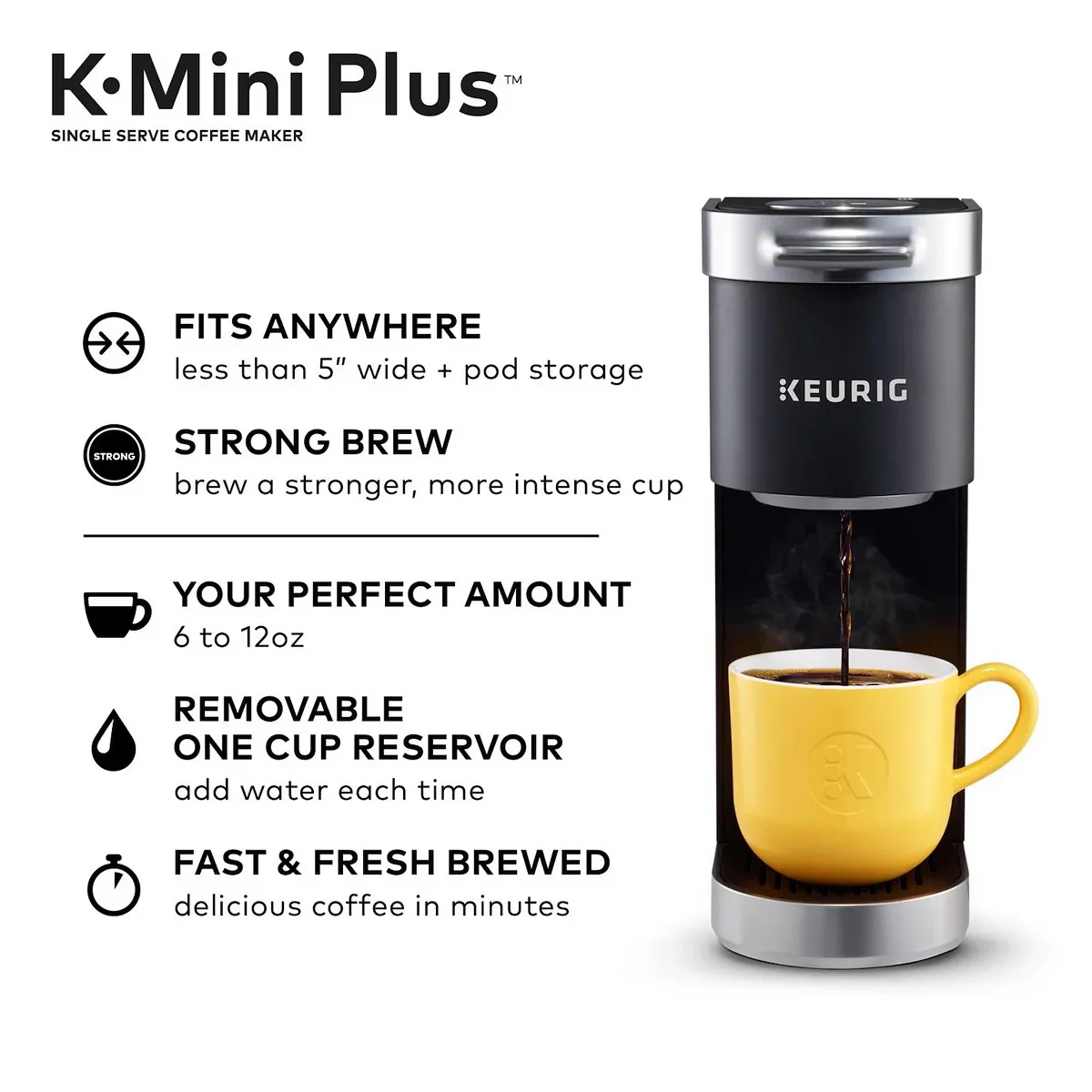 Keurig K-Mini Plus Single Cup Coffee Machine