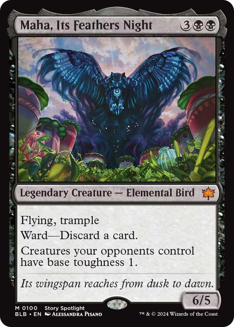 Maha, Its Feathers Night (100)