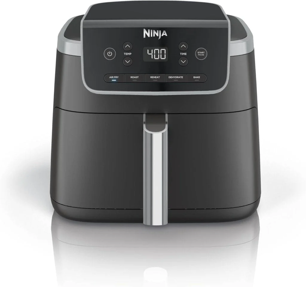 Ninja Air Fryer Pro XL 6-in-1 with 6.5 QT Capacity, Max Crisp, Air Fry, Air Roast, Bake, Reheat, Dehydrate, Max Crisp Technology with 450F, Nonstick Basket & Crisper Plate
