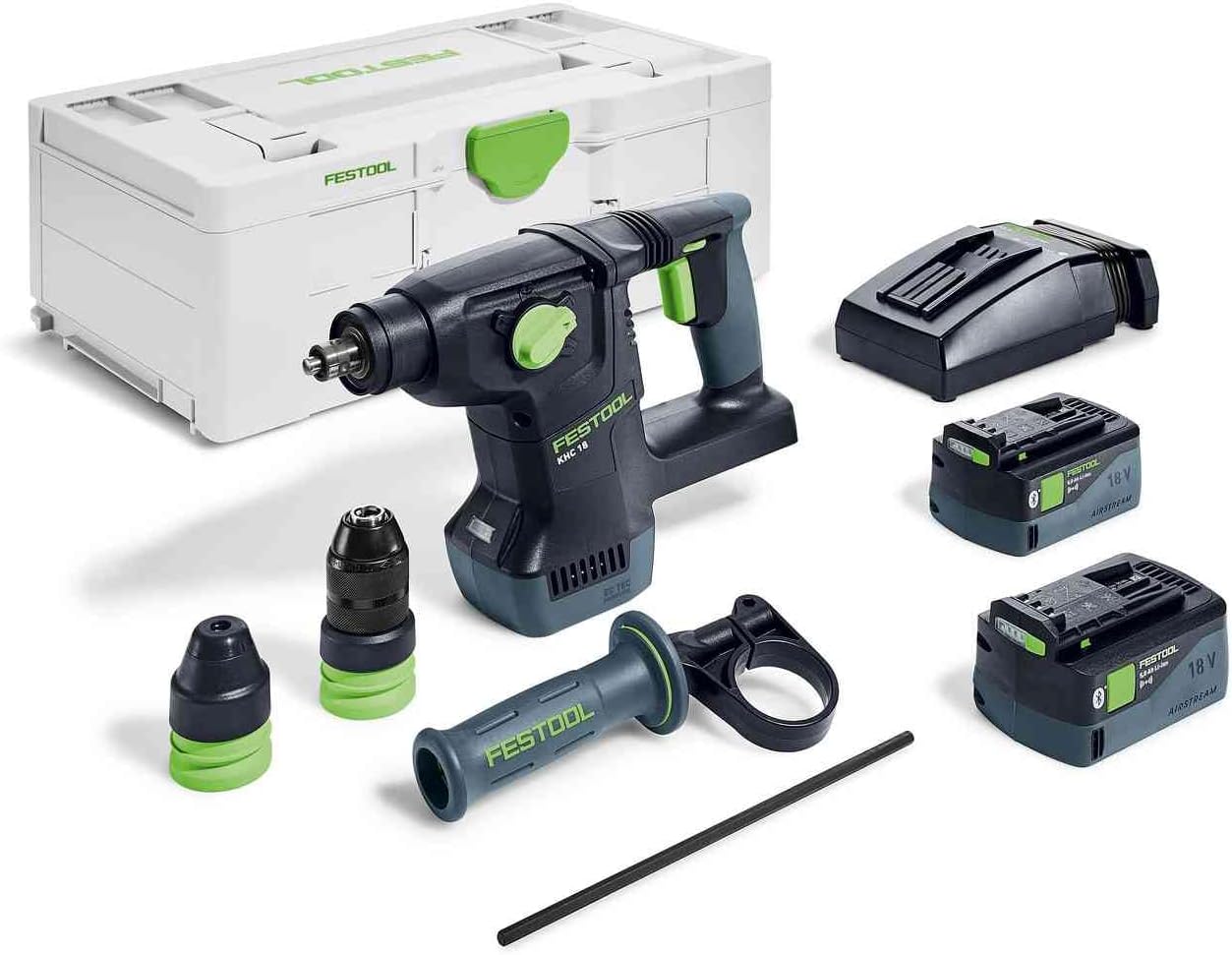Festool Martello combinato a batteria KHC 18 5,0 EBI-Plus