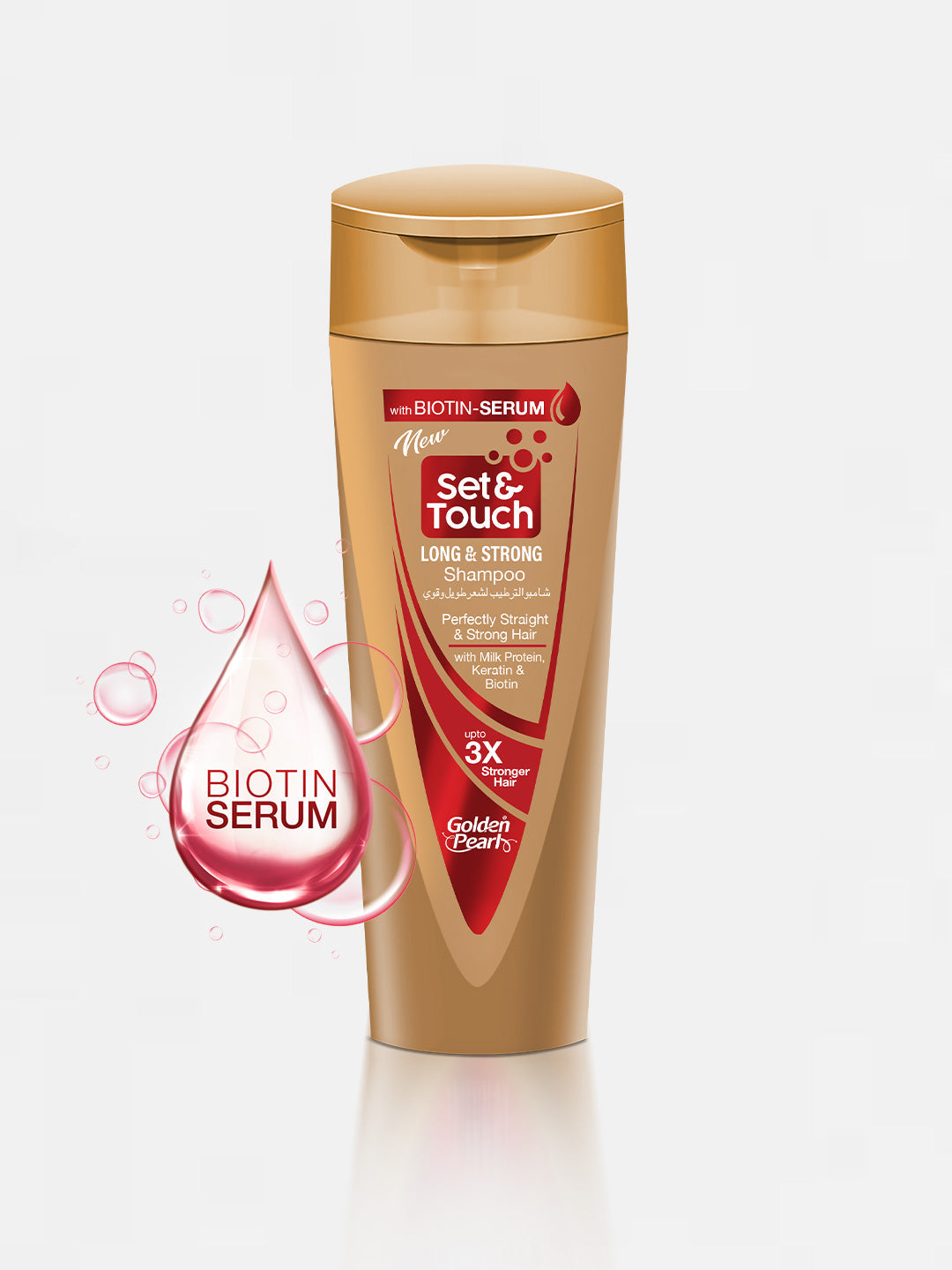 Golden Pearl Set and Touch Shampoo �?Long and Strong Shampoo