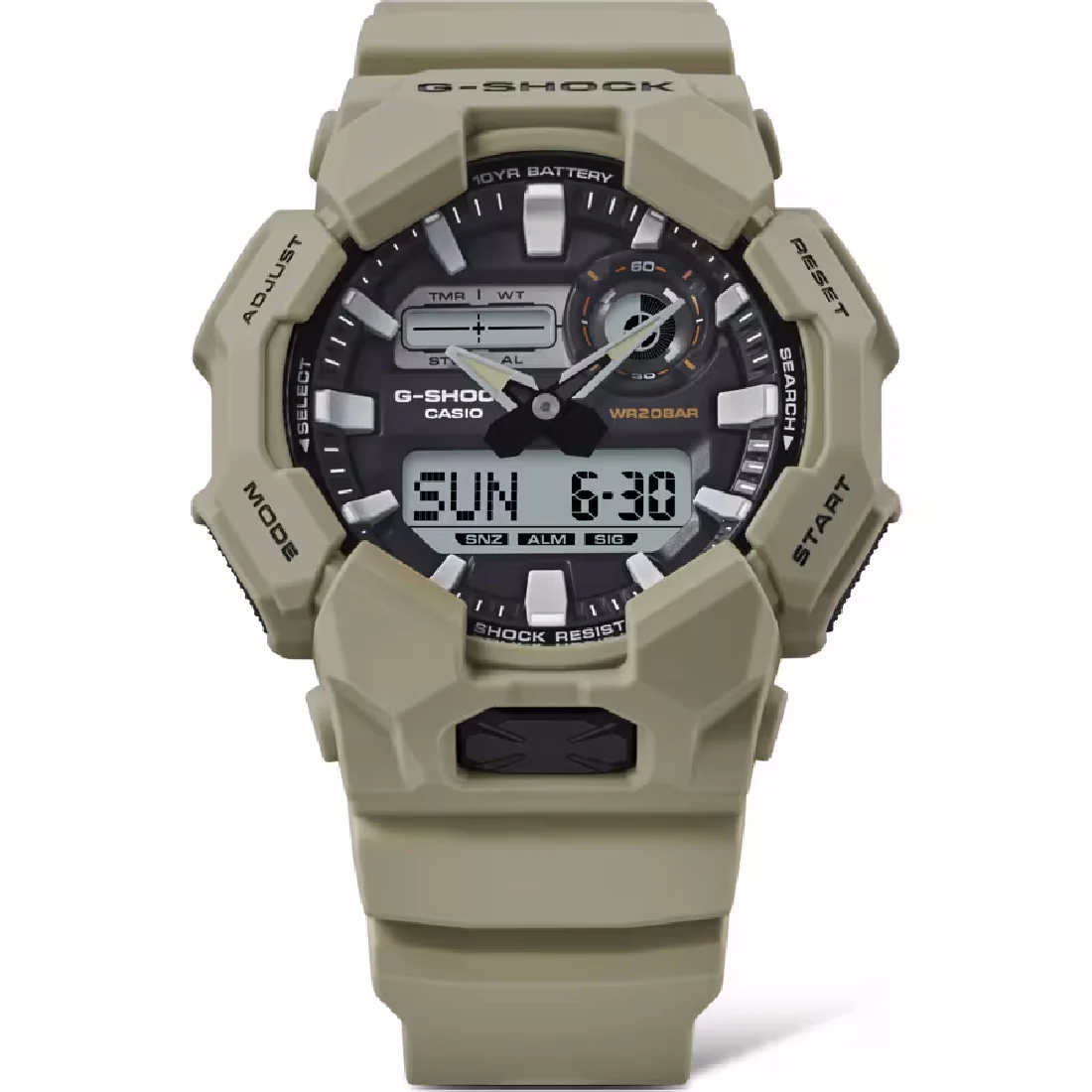 Orologio Casio G-Shock GA-010-5AER Khaki desert storm