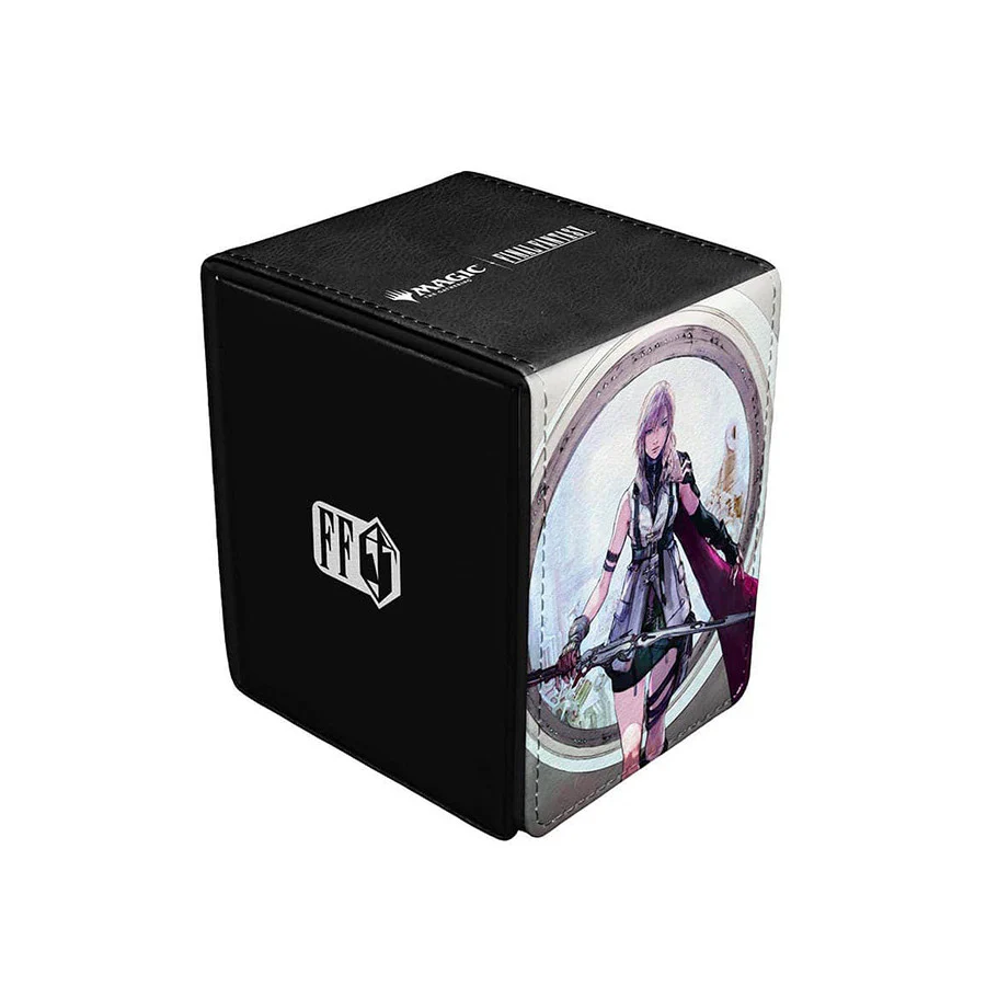 Ultra Pro Magic the Gathering Final Fantasy Alcove Flip Deck Box Premium - Lightning