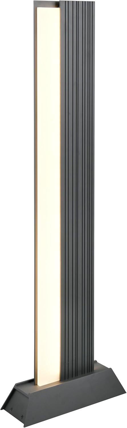 Trio Leuchten LED Außen Wegeleuchte Mariza 447060142, Aluminium Druckguss, Glas weiß, inkl. 16 Watt LED