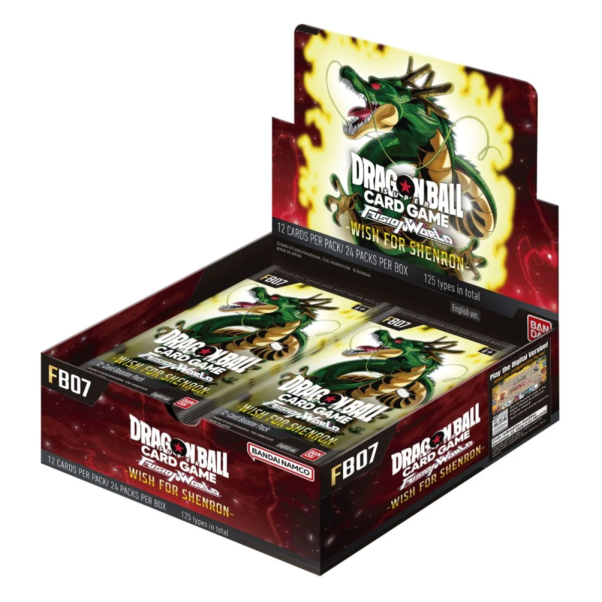 Dragon Ball Super Card Game: Fusion World – Booster Box - Wish for Shenron [FB07]