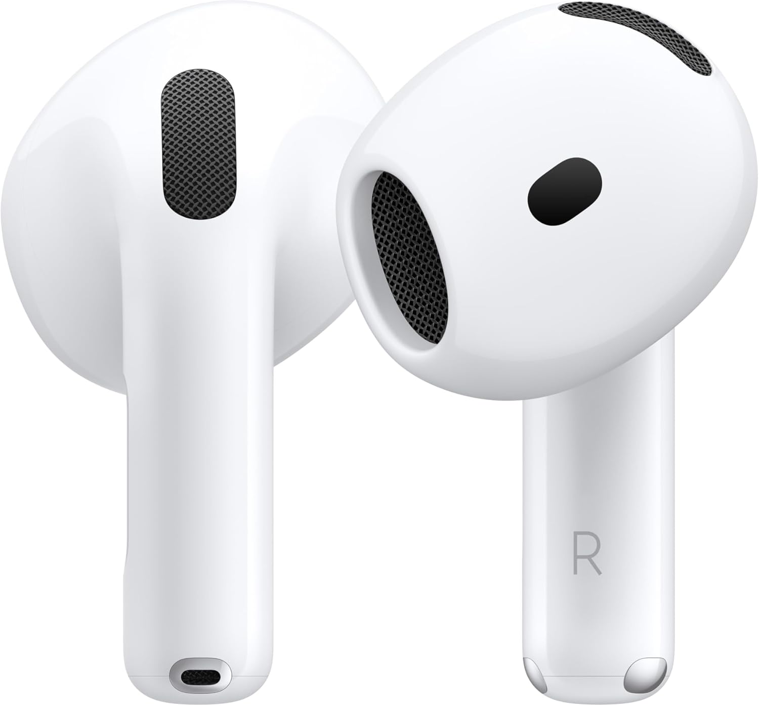 Apple AirPods 4 Bezprzewodowe słuchawki douszne, słuchawki Bluetooth, z aktywną redukcją hałasu, Dźwięk adaptacyjny, Tryb kontaktu, Spersonalizowany dźwięk przestrzenny