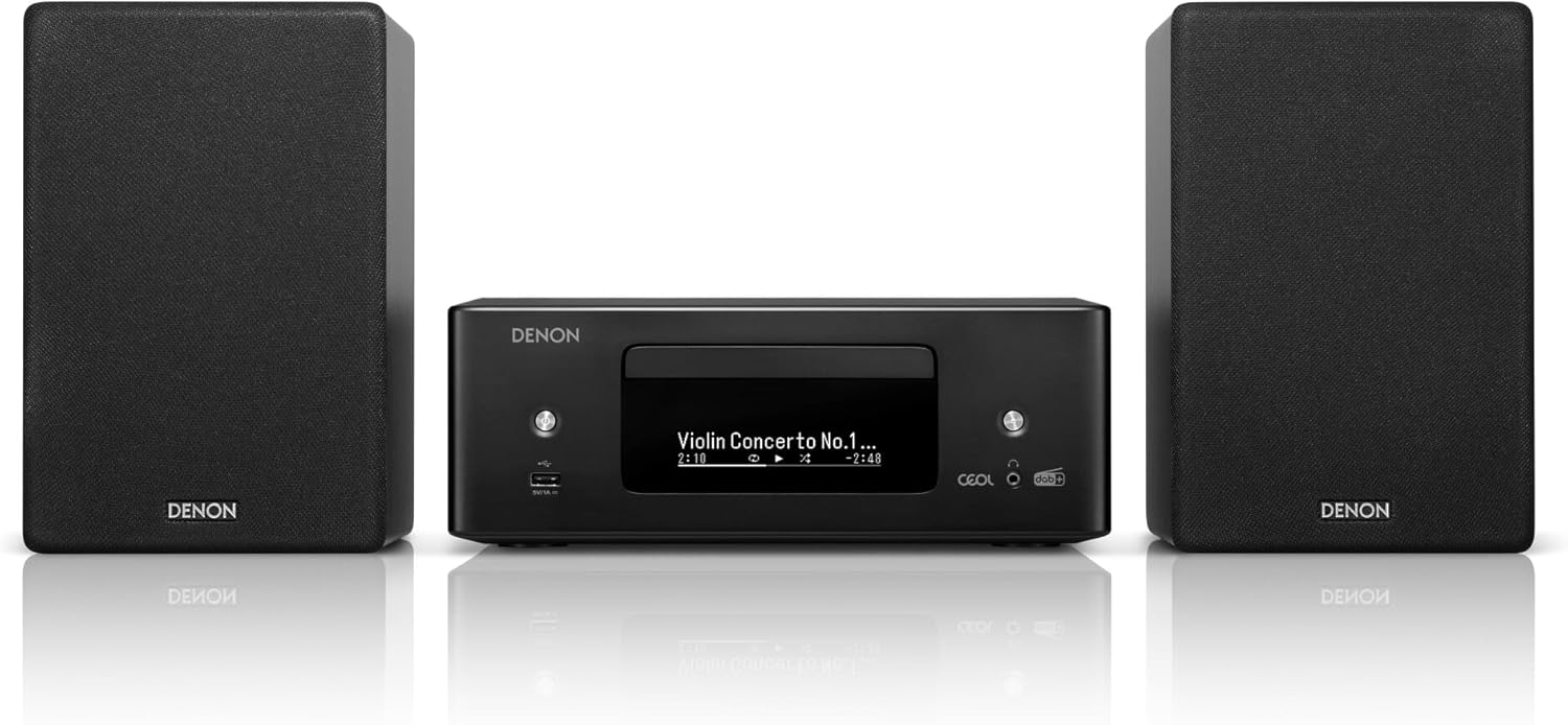 Denon Ceol N12DAB - Impianto stereo, colore nero