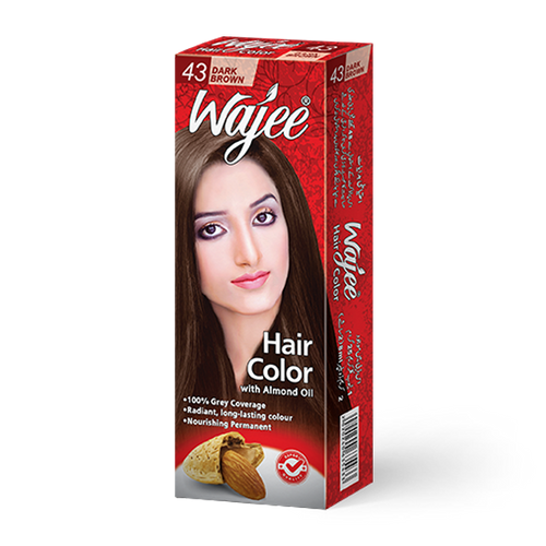 Wajee Hair Color a?? Dark Brown 45
