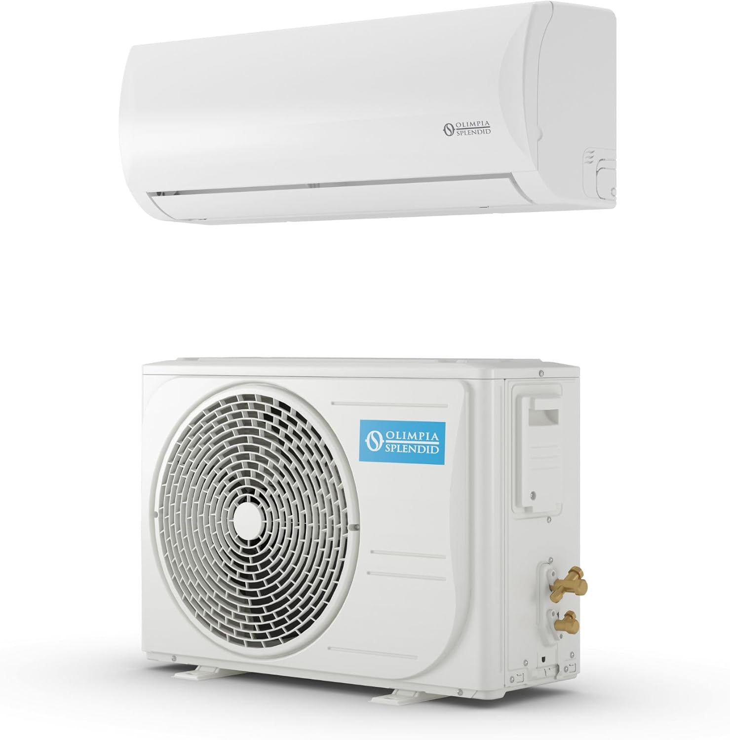 Olimpia Splendid, Mystral S1 E 12 Air Conditioning 12000 BTU / h Monosplit Inverter, Gas R32, Class A++, Cooling Function, Heating, Dehumidification and Ventilation, Integrated Wifi