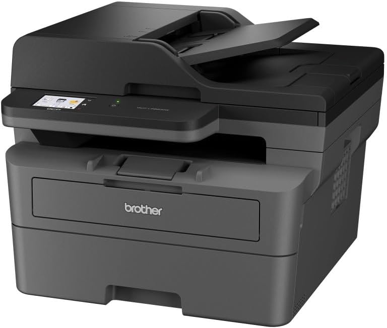 Brother DCP-L2660DW - 3-in-1-Multifunktionsgerät Laserdrucker Monochrom - WLAN  und  LAN- Automatischer Vorlageneinzug für 50 Blatt - Druckgeschwindigkeit von 34 Seiten pro Minute