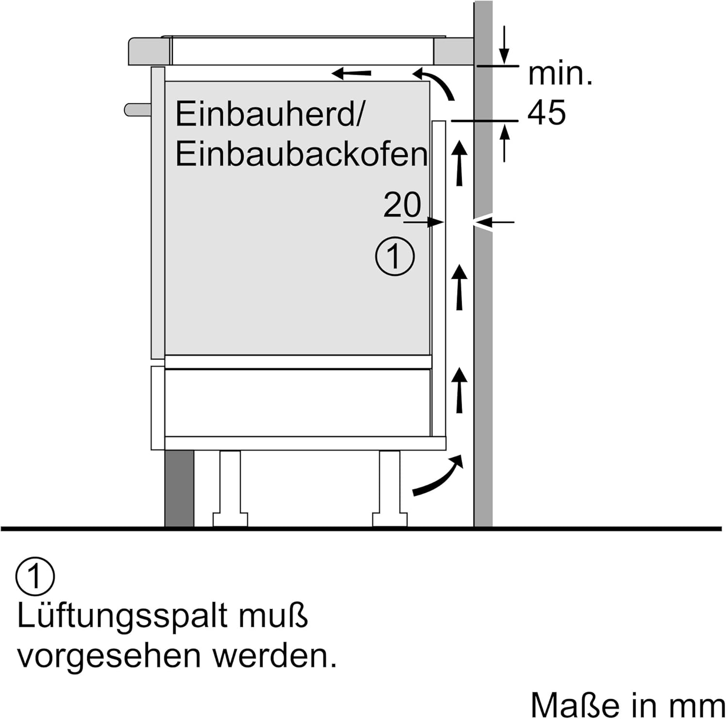 Siemens EQ522IA00 iQ500 Herd-Glaskeramik-Kochfeld-Kombination herdgesteuert, 59,4 cm breit, granit Glanz-Emaille - einfache Reinigung, cookControl10 - Automatikprogramme