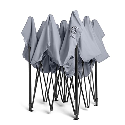 All Seasons Gazebos Gazebo pop up 3x3m completamente impermeabile con 4 pareti laterali   Grigio metallizzato : Amazon.it: Giardino e giardinaggio