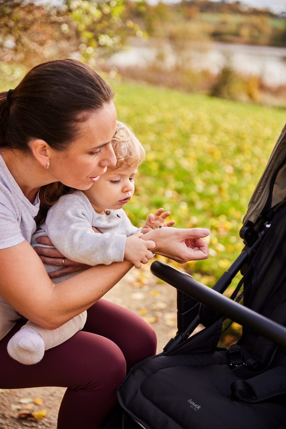 Dreirad-Kinderwagen Runner 3, olive