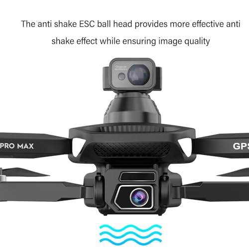 BuyWeek Drone con Telecamera, L500 Pro MAX Mini Drone a 360 Gradi RC Quadcopter Droni 4K HD Fotografia Aerea Quadricottero con Controllo Remoto : Giochi e giocattoli