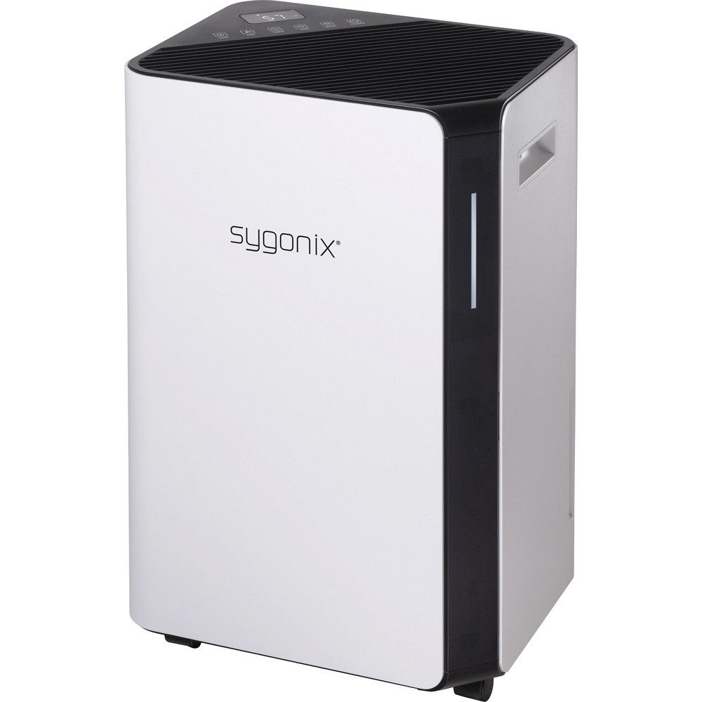Luftentfeuchter Sygonix Luftentfeuchter 30 m² 330 W 20 l/Tag Weiß