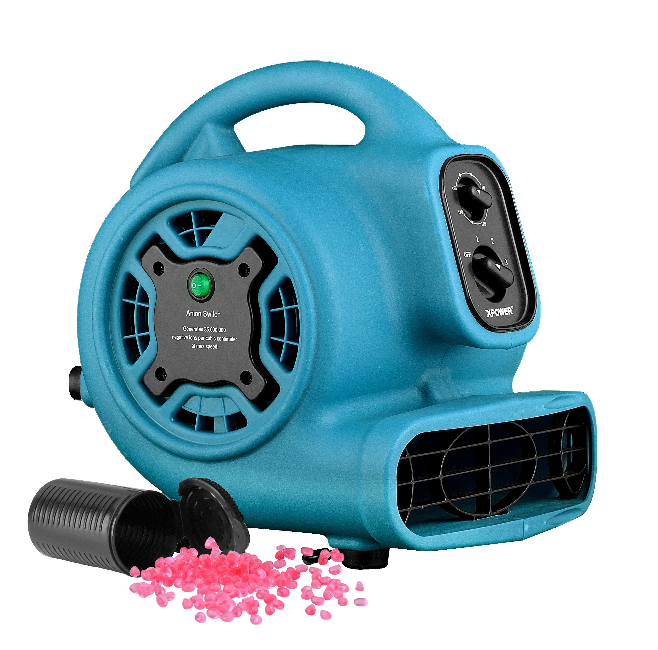 Bodenventilator Bodenventilator Aromatherapie-Luftzirkulator mit Timer & Ionisator