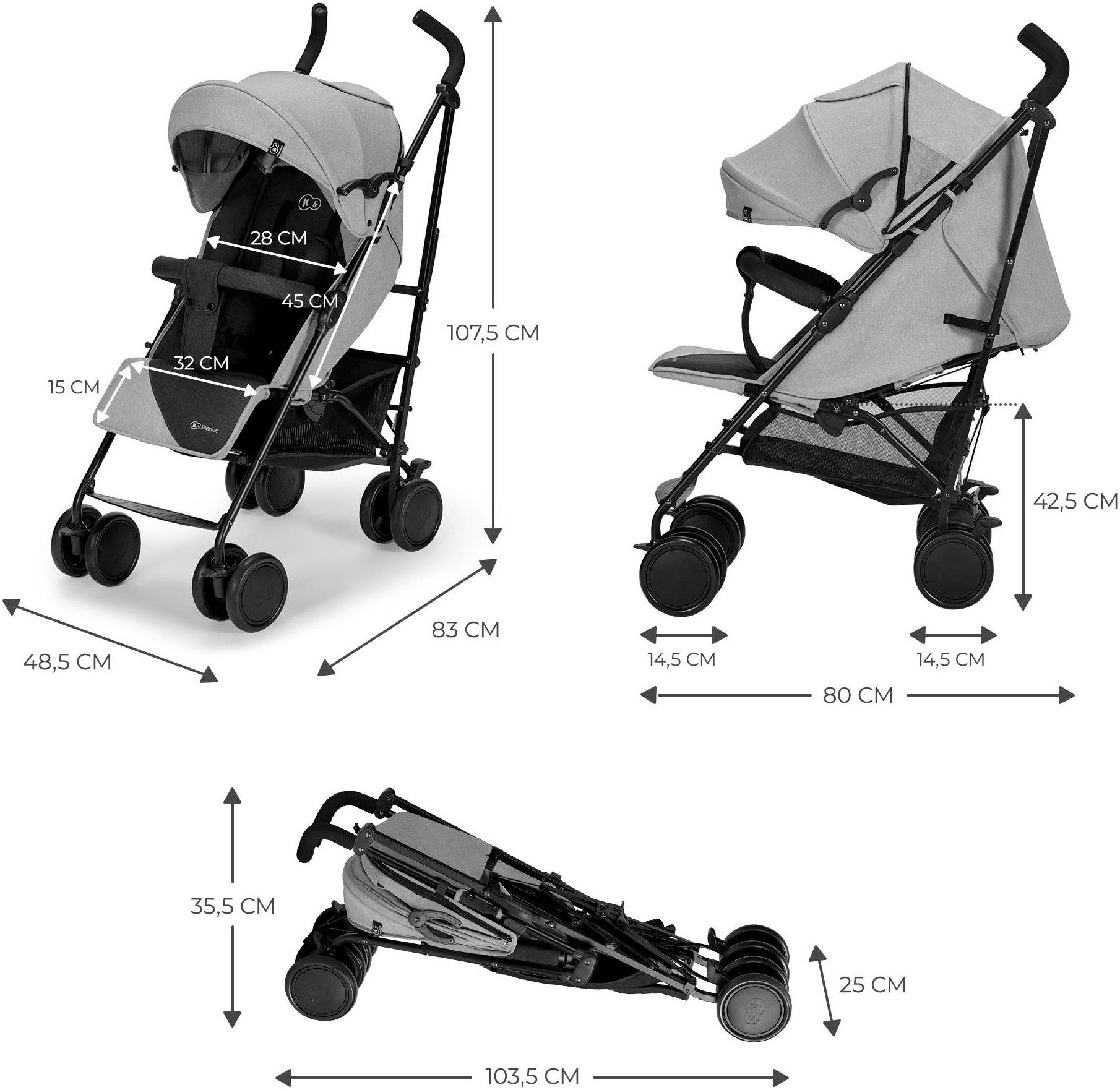 Kinder-Buggy SIESTA