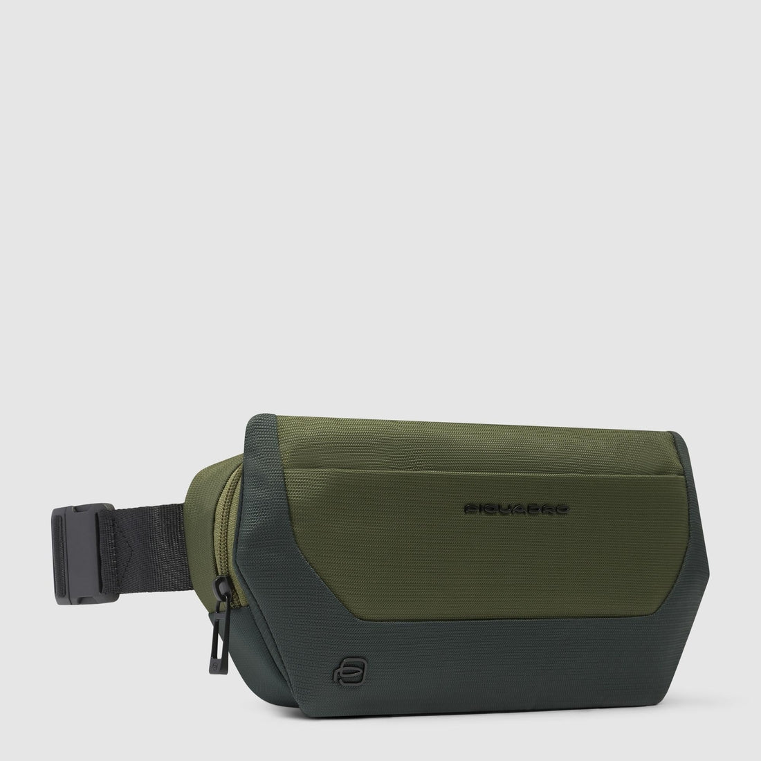 Marsupio Piquadro in tessuto forma geometrica a trapezio verde CA6903S140-VE