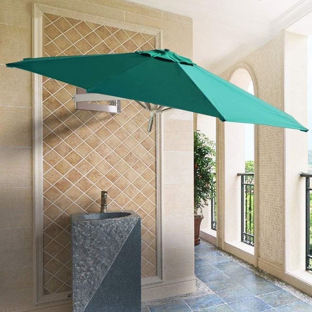 Gartenparasole 7.2ft Terrasse Stahl mit Wassereinspritzbasis Außenmarkt Parasol Beach Regenschirm Schatten Außenparasole