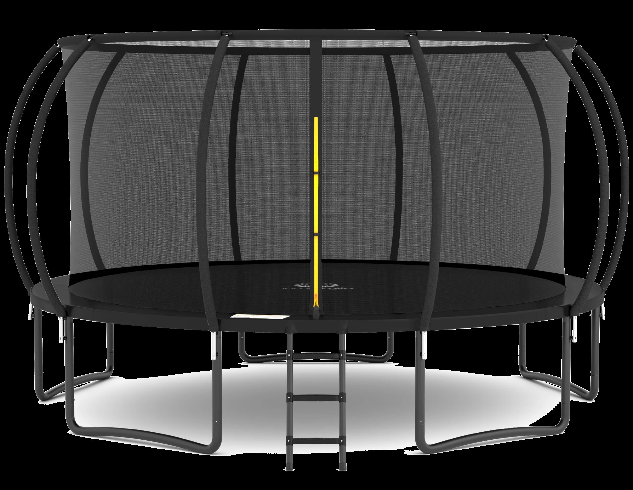 Jumpzylla 16FT Trampoline with Enclosure & Double Color Pad, ASTM Certified, 4 Leg Stability