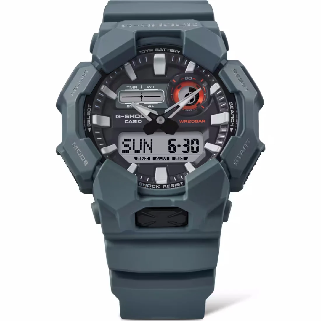 Orologio Casio G-Shock GA-010-2AER color ottanio basso consumo