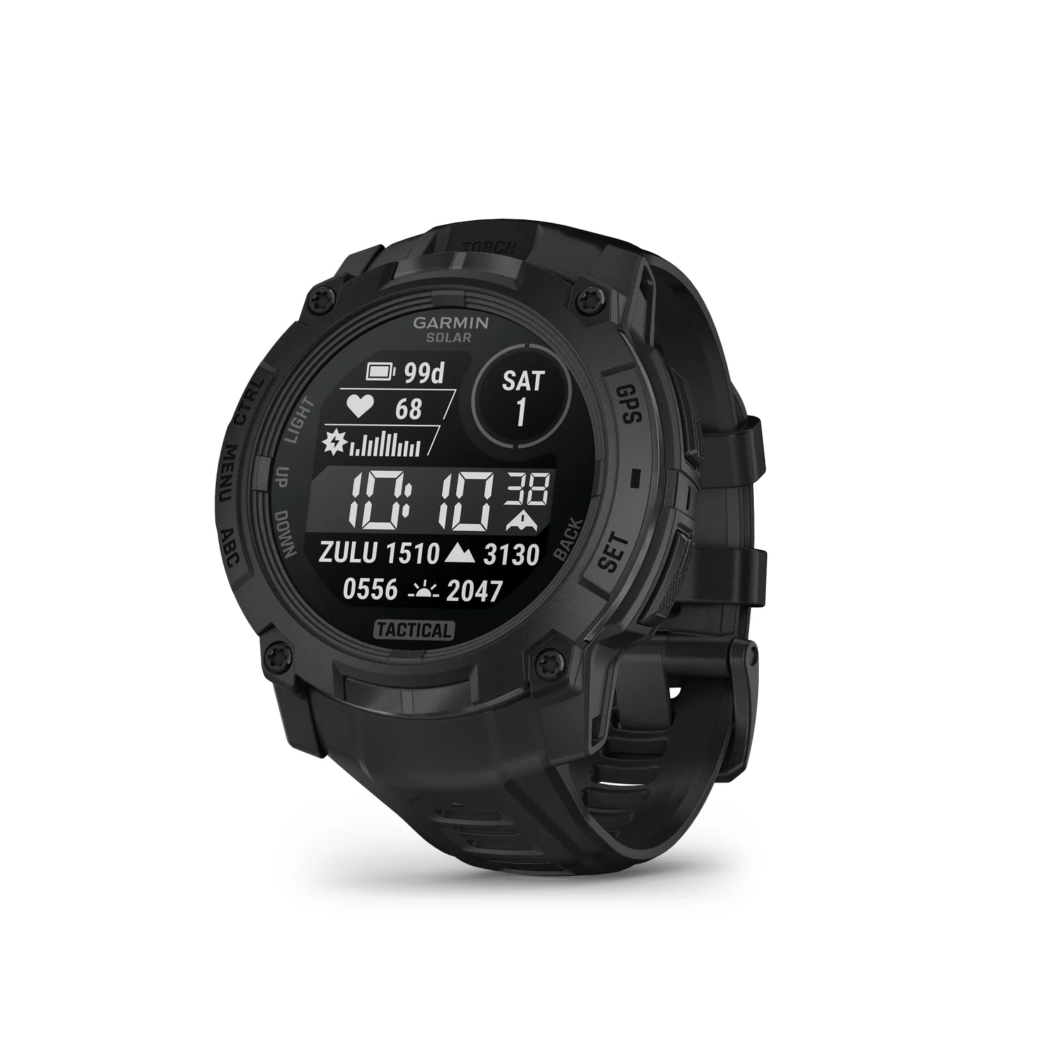 Orologio Garmin Instinct 3 tactical solar 50mm nero 010-02935-50