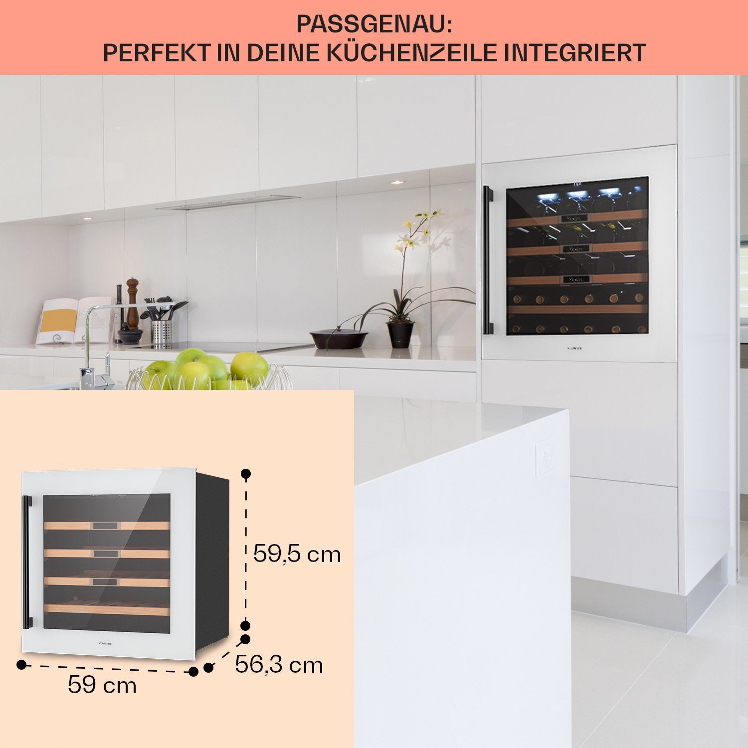 Weinkühlschrank Vinsider 36 Built-In Uno