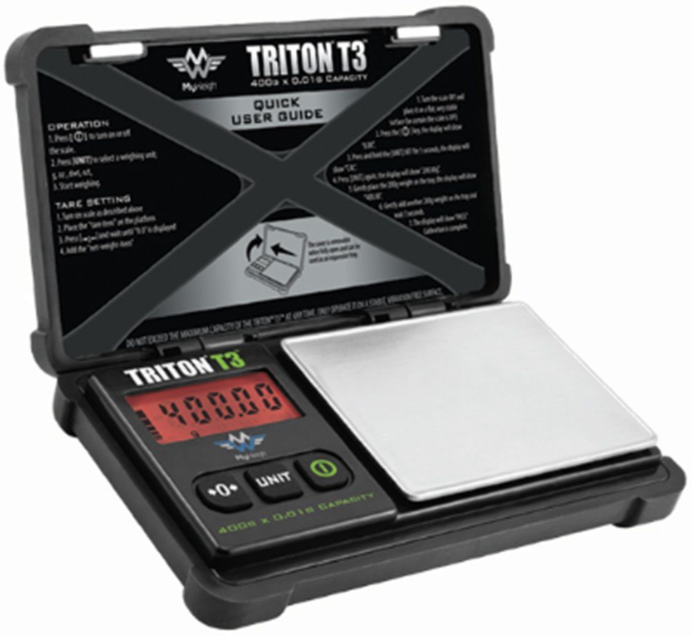 Feinwaage Digitale Taschenwaage T3-400, 400 g / 0,01 g, Feinwaage