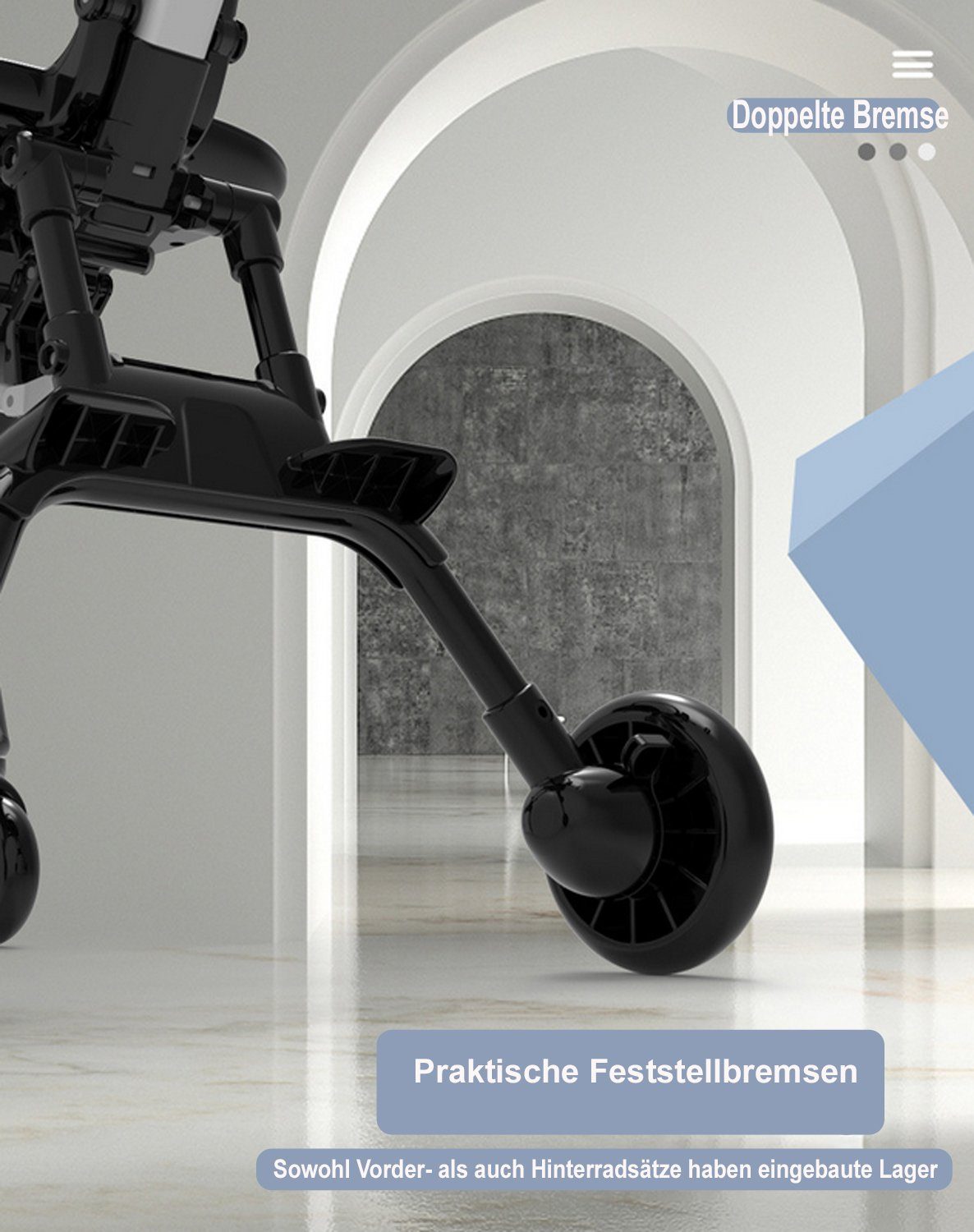Kinder-Buggy Kinderwagen Baby Buggy ultraleicht und klappbar mit Sitzkissen