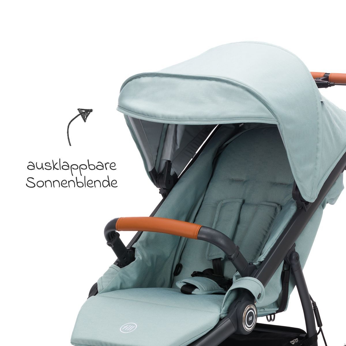 Kinder-Buggy Run - Salbei Melange