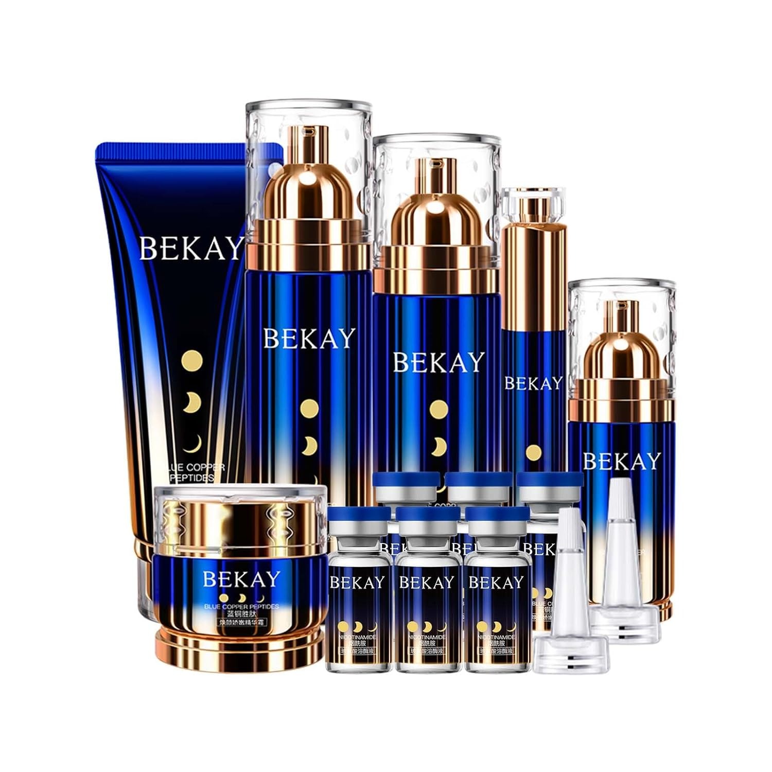 O’KADY Skincare Gift Set Skin Care Sets-12 Piece Gentle Skin Care Travel Kit