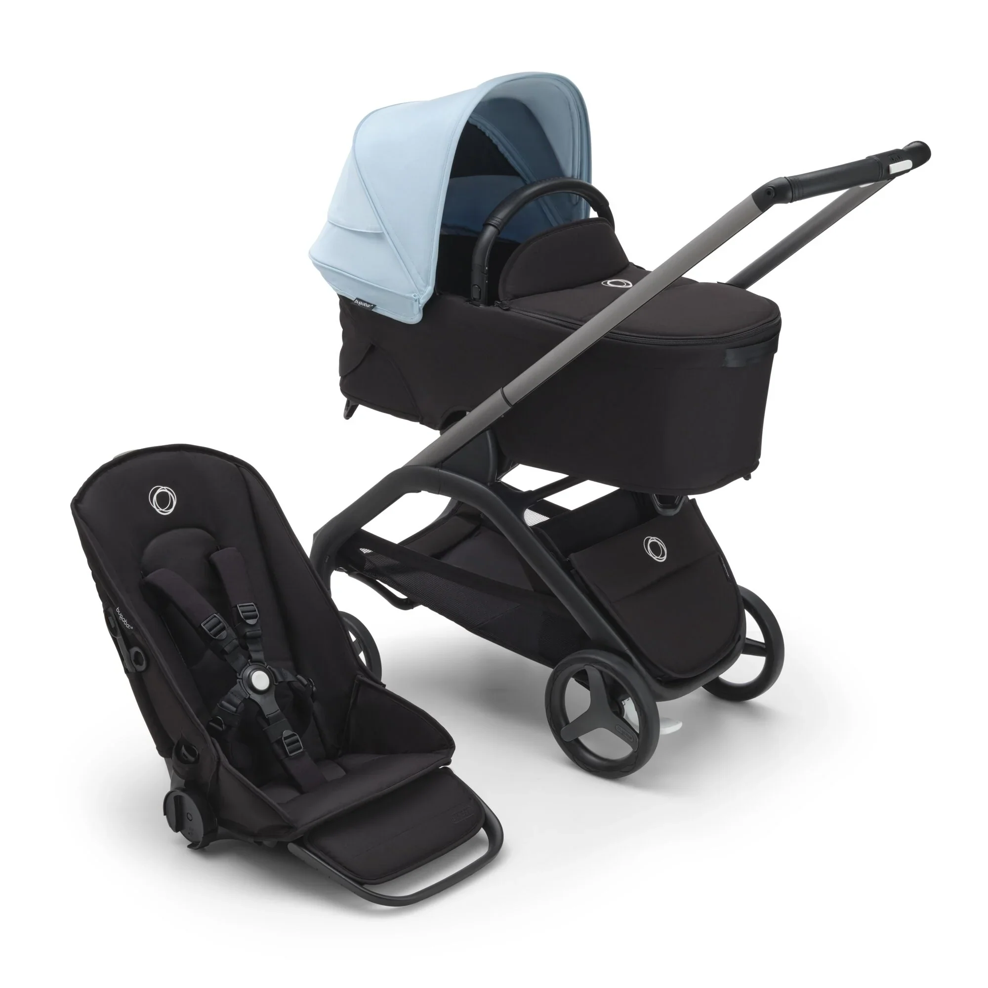 2025 Bugaboo Dragonfly Cochecito Completo con Capazo - Preventa