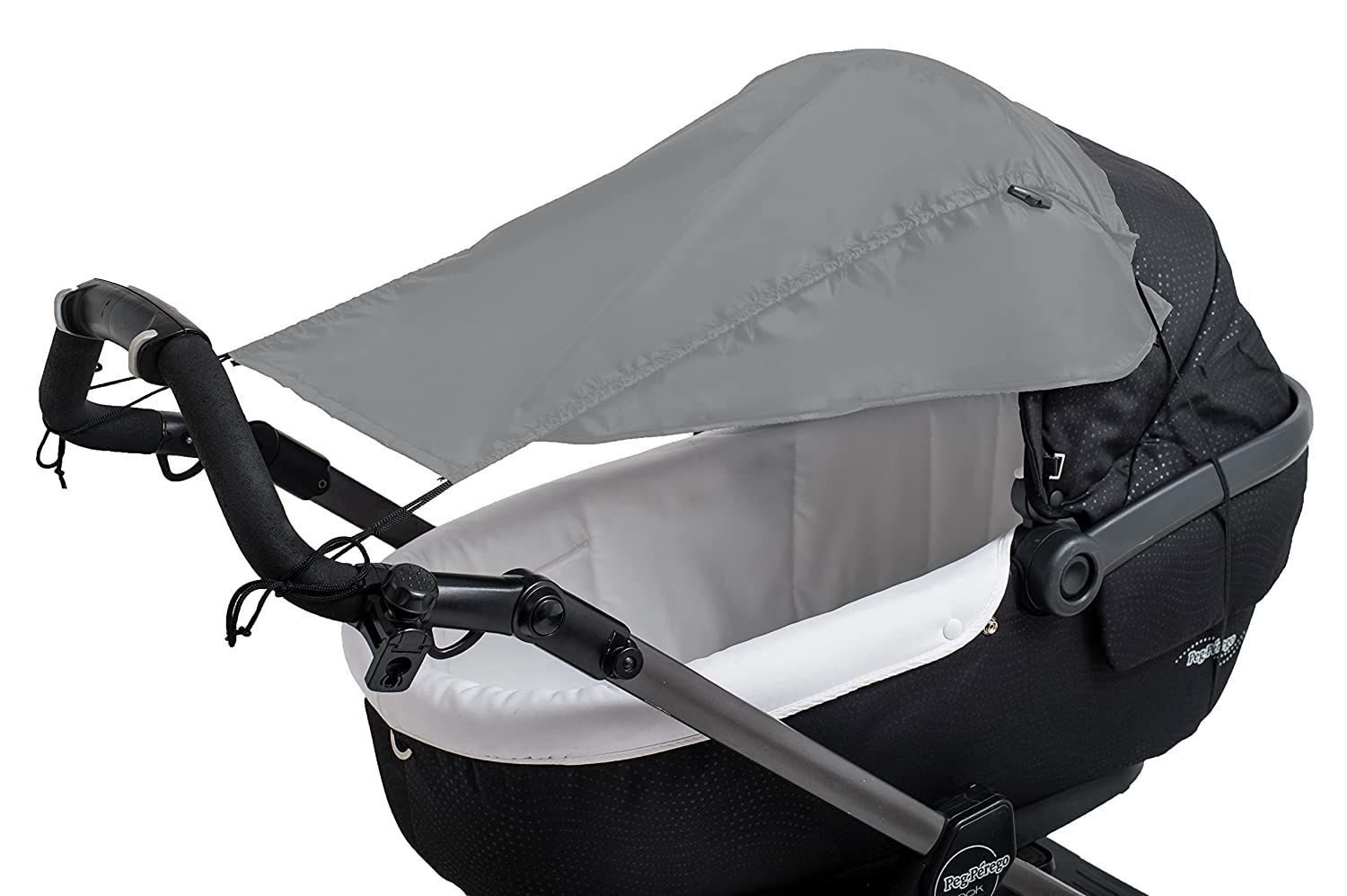 Kombi-Kinderwagen Altabebe Sonnensegel - hellgrau - grau