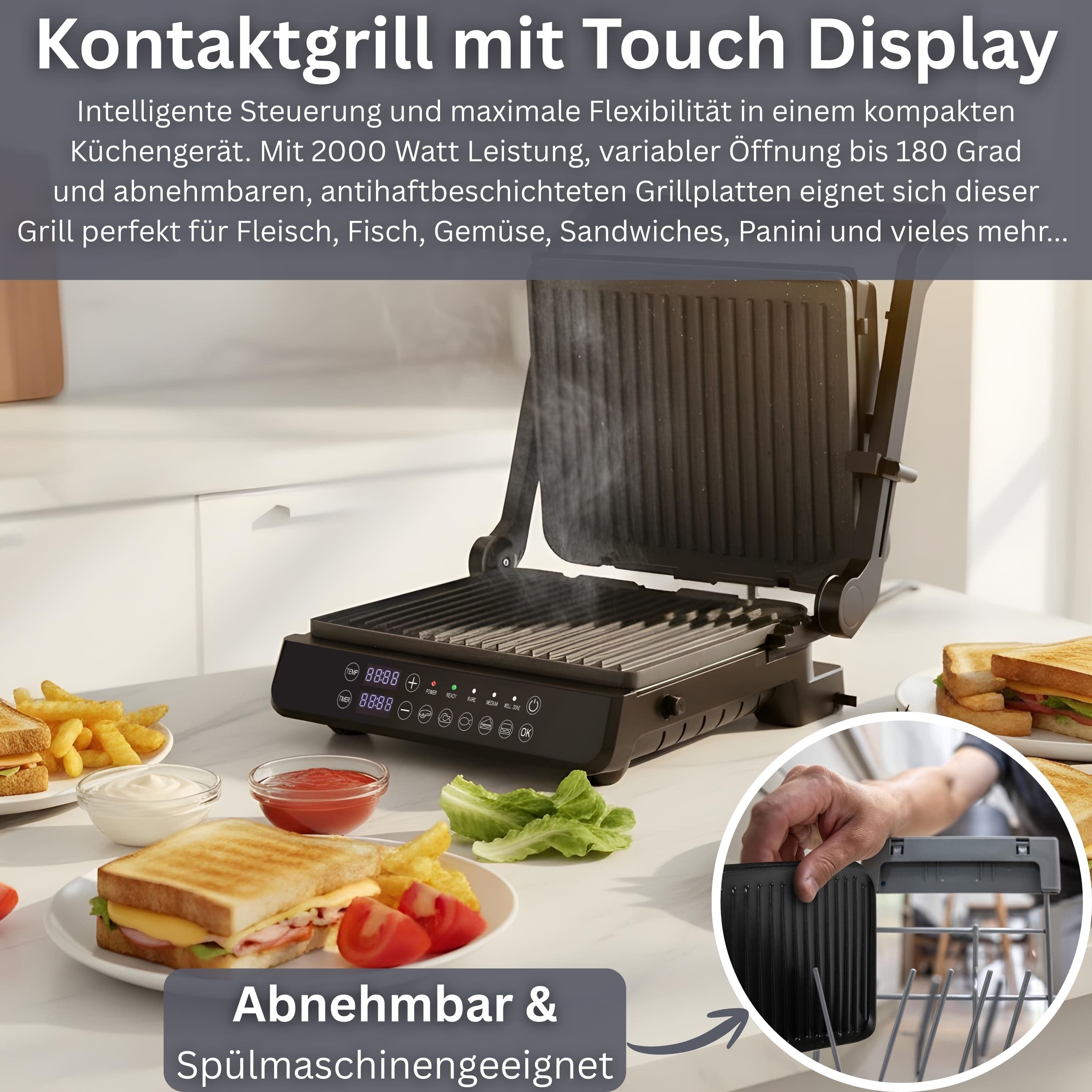 Kontaktgrill ZLN-3942