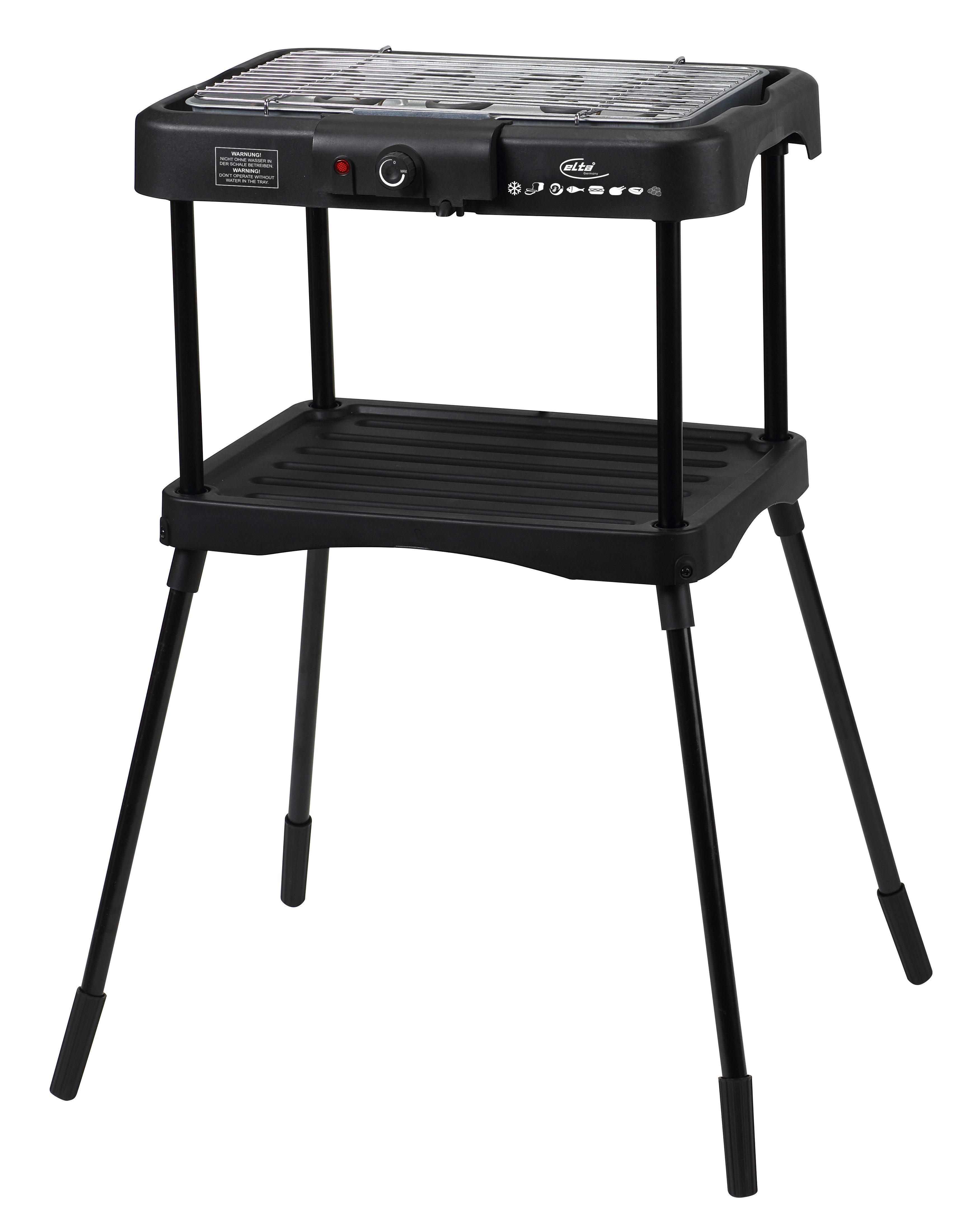 Elektrogrill Standgrill und Tischgrill 2in1