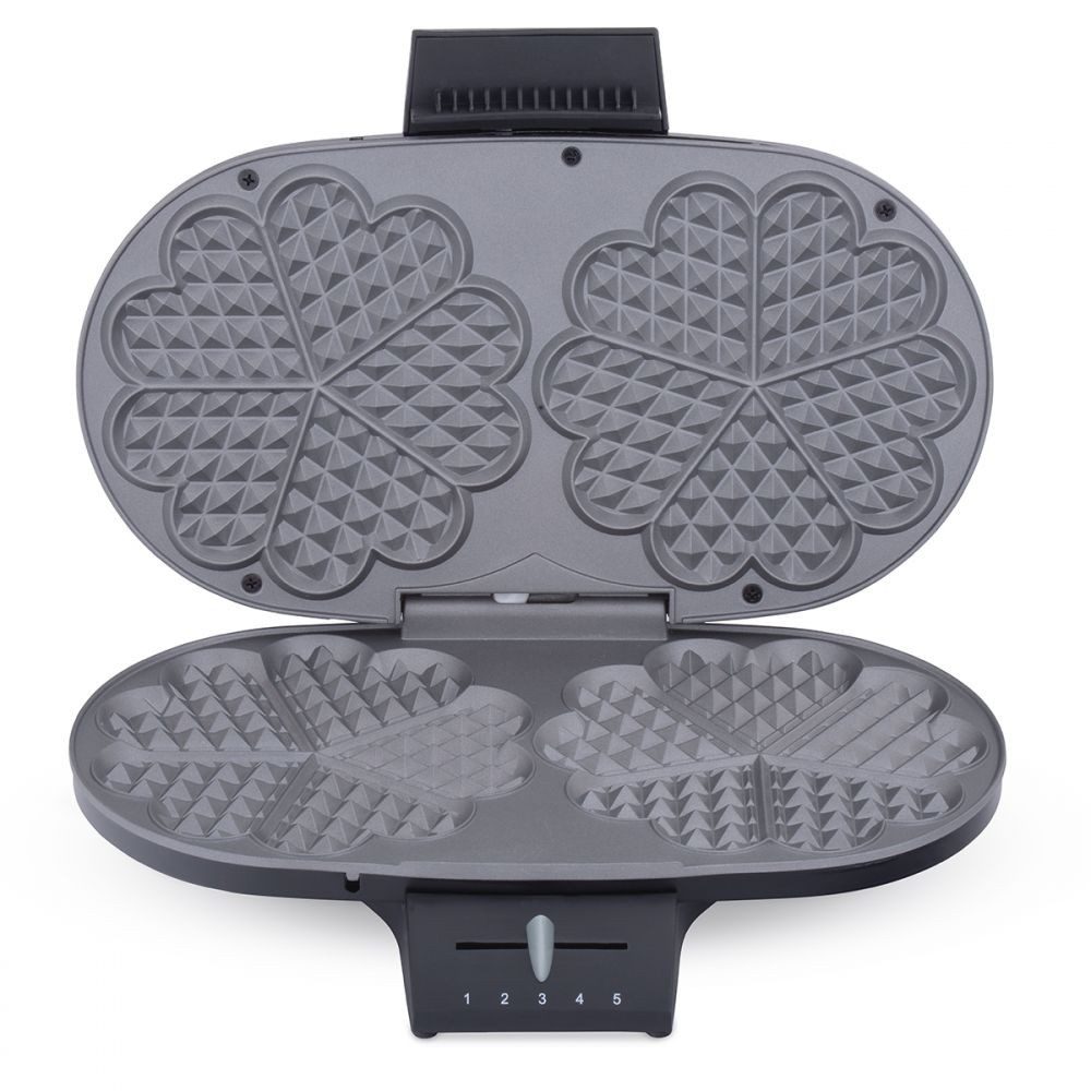 3-in-1-Kombi-Waffeleisen Cloer Waffelautomat 1320 Schwarz Waffeleisen