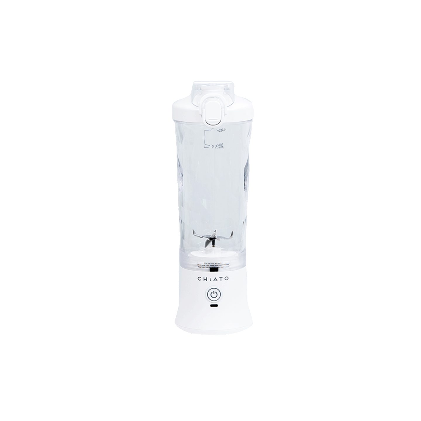 Akku-Smoothie-Maker CHiATO BlendPLAY Travel Blender - Weiß