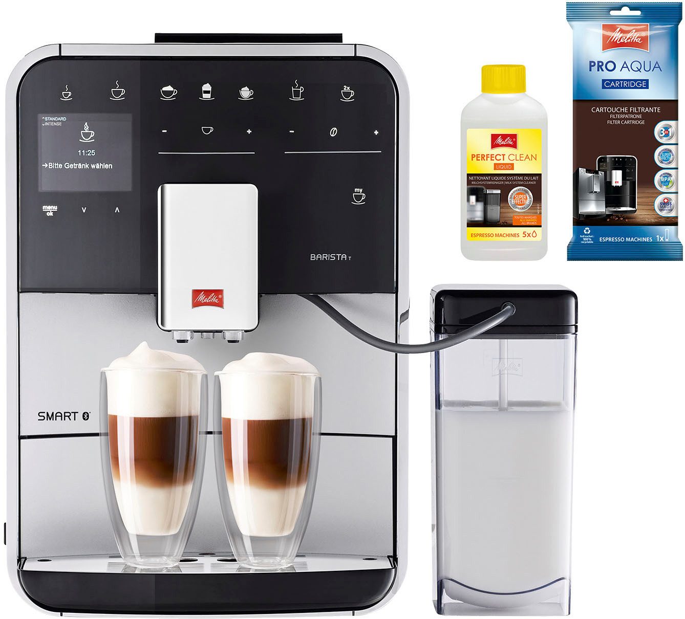 Kaffeevollautomat Barista T Smart® F 83/0-101, silber