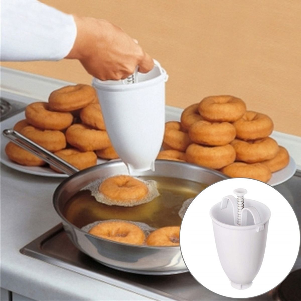 Donut-Maker Kunststoff Donut Maker Maschine Form DIY